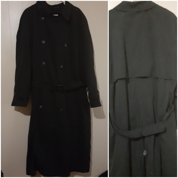 Ralph Lauren Mens double chested lined trench coat